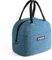 unycos - 7L Kühltasche, Lunch Bag, Thermotasche mit Folienfutter, Lunchtasche Isoliert, Regenjacke, Leichte, Einfache Reinigung, Lunchbox Tragbar, Tasche Arbeit Reisen Büro Picknick (Hellblau)