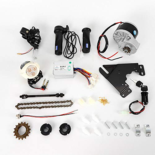OUKANING 250W E-Bike Conversion Kit Elektrofahrrad Umbausatz Set Elektro Fahrrad Motor Set für 22 -29 Fahrrad Vorderrad Ebike Pedelec Motor (36V)