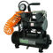TRUTZHOLM brushless silent Flüsterkompressor tragbar innenbeschichtet 750W / 9 Liter silent leise 57 db (A) Druckluft, Kompressor, ölfrei, 8 bar, Ansaugleistung 128 L/Min inkl. Zubehör