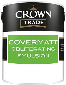 Crown Trade Covermatt Obliterating Emulsion White 5L