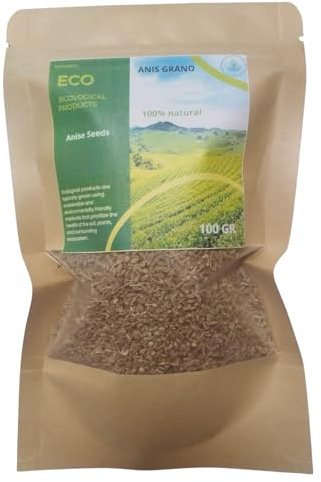 Té de Anís Natural - Infusión Digestiva y Relajante con Semillas Aromáticas, Especia Saborizante para Bebida Saludable de Bienestar