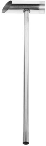 OFFSCH Paletta Per Zucchero Lunga Manico in Acciaio Inossidabile Cucchiaio Per Marshmallow Accessorio Cucina Robusto Riutilizzabile