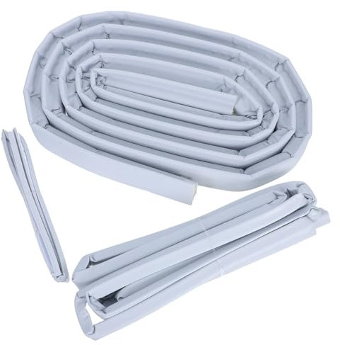 Garneck 3pezzi Striscia Tenuta in Pu Per Finestre Isolamento Acustico Autoadesivo Per Riduzione Rumore Antivento Per Guarnizione Flessibile e Resistente