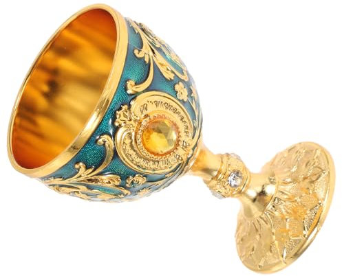 GLEAVI Copa De Cáliz De Cuenco De Agua De Metal Quemadores De Incienso Utensilio De Adoración Decoración Vintage Uso Versátil