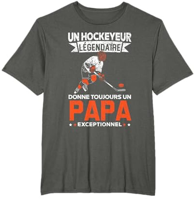 Un Hockeyeur Légendaire Humour Idée Cadeau Hockey sur Glace T-Shirt