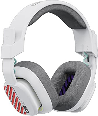 Astro A10 Gaming Headset Gen 2 Wired Headset - Over-Ear Gaming Headphones with flip-to-Mute Microphone, 32 mm Drivers, for Playstation 5, Playstation 4, Nintendo Switch, PC, Mac - White (Renewed)