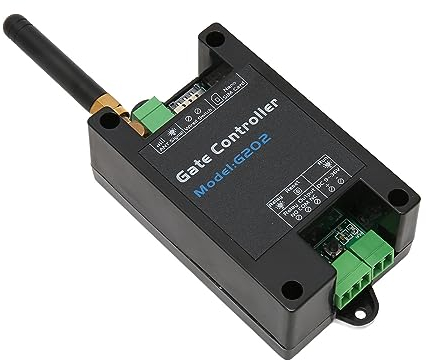 Gugxiom Ouvre-Porte Intelligent à Distance 4G, Télécommande de Porte G202, Appel , Commande SMS, Commutateur de Télécommande GSM, Accessoires de Porte de Garage, Porte