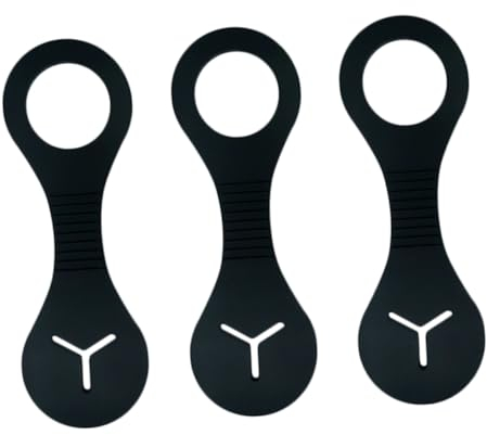 Housoutil 3St Haken für Kulturbeutel Gürtel Clips für Hundekotbeutel müllbeutel Tragetaschen für Haustierkotbeutel Gassi-Zubehör für Hunde handhaben Spender Lieferungen PVC