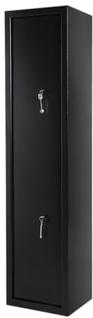 Panana Heavy Duty 6 Gun Safe for Rifles, Fireproof Gun Safe for Rifles and Pistols With Locks