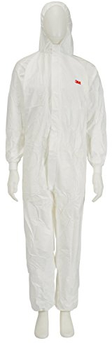 3M 50198XL Einweg-Overall, Weiß mit blauem Rückenpanel