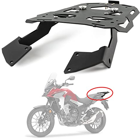 PSLER Motorcycle Accessories Rear Carrier Luggage Rack for CB500X 2013-2023 and for CB400X 2021-2023 and for CB500F 2013-2018 and for NX400 NX500 2024