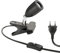 ledscom.de Lampada a morsetto LIK, interruttore, nero opaco, 1x E27 max. 60W