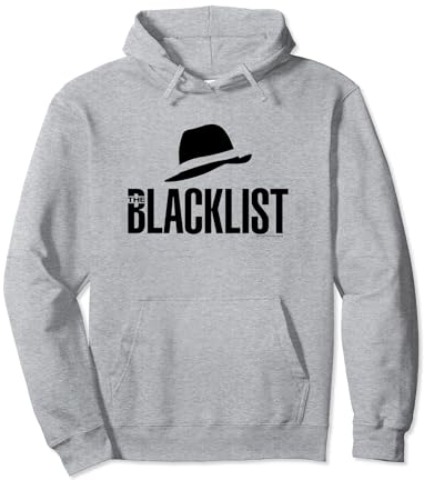 Die Blacklist Hut-Symbol Pullover Hoodie