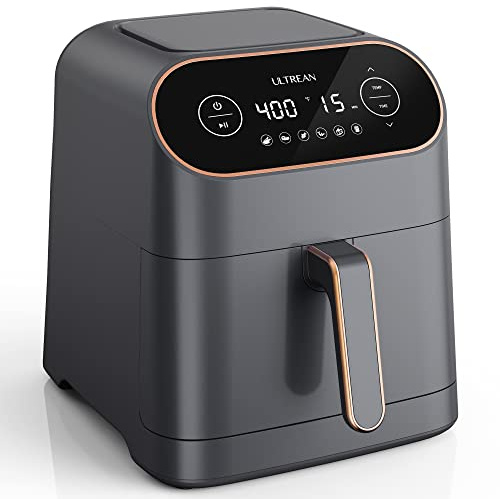 Ultrean Air Fryer, 9 Quart 6-in-1 Electric Hot XL Airfryer Oven Oilless Cooker, Large Family Size LCD Touch Control Panel and Nonstick Basket, ETL Certified, 1750W