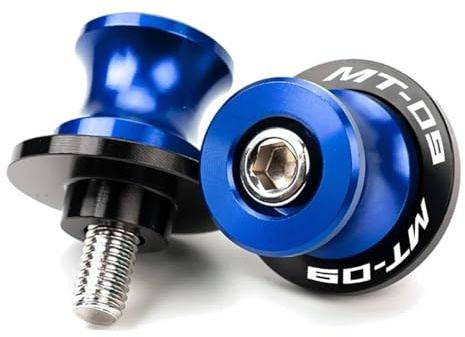 CCYYMOWOK Diabolos de Moto Accessoires pour MT 09 MT-09 SP FZ09 MT09 TRACER 2014-2022 2023 2024 Paire de M6 Curseurs de Bras Oscillant Diabolos Le Mans Support