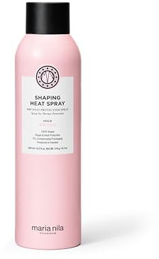 Maria Nila, Shaping Heat Spray 250 ml, Hold 2/5, Schützt das Haar bei Verwendung von Heizwerkzeugen & Bietet Halt, 100% Vegan & Sulfat-/Parabenfrei