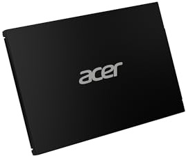 Acer RE100 SSD Interne SATA III 2,5 512 GB – Jusqu'à 560 Mo/s en Lecture – 3D TLC NAND – Disque Dur SSD Rapide, Silencieux et résistant aux Chocs pour Bureau/Ordinateur Portable/Bureau