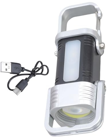 Xanorrg Lampe De Porte-Curse Pratique avec des Illuminations À Zone LED Fonctionnalité Feux Travail LED Adaptés À des Lampes Poche Rechargeables Commodité
