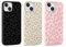 Yoedge 3 Stück Handyhülle für iPhone 14 / iPhone 13 Hülle 6,1, Leopard Muster Design Frauen Mädchen Aesthetic Handyhülle Dünn Weich Schlanke Silikon TPU Flexible Stoßfest Schutzhülle für iPhone 13