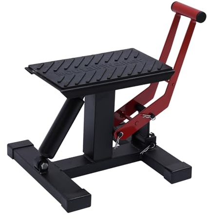 KEESUNG Hydraulischer Motorrad Ständer, Profi Motorrad Hebebühne Motorradständer Motorradheber Motocross Hubständer Klapp Hebebühne Universal Motorrad Halterung Max Belastung 150 kg