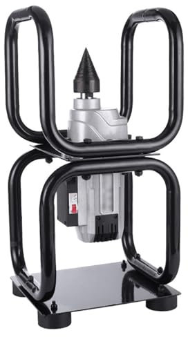 Vituord Cortadora De Troncos Eléctrica, Cortadora De Leña De Conos De 3300 W, Herramienta Cortadora De Tornillos Automática De Alta Resistencia, Velocidad Máxima De 450 R/min
