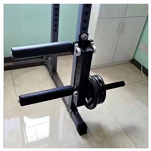 Leg Power Cage Rack tillbehör benpress fäste för hemmagym med skumkrok förlängning och lockmaskin kroppsvikt träningsutrustning 18 mm