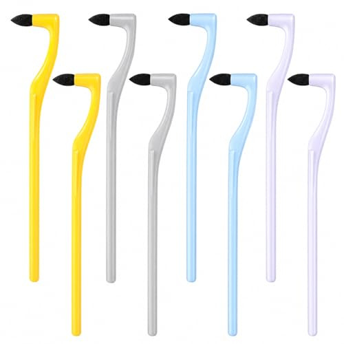 Tartar Remover for Teeth,8 PCS Teeth Cleaning Kit for Plaque and Stain Removal, Reusable Dental Tools for Teeth Whitening and Oral Hygiene, Suitable for Real and False Teeth