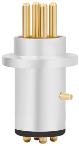 Janasiba 1 connettore DIN placcato per giradischi, braccio, spina DIN a 4 , accessorio per ricambi REGA Linn ROKSAN Project Grace