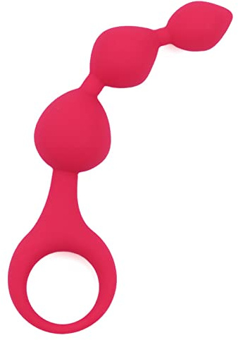 Diversual Harvey, Bolas Anales, Bolas Tailandesas, Silicona, Sumergible, Flexible, Ergonómicas (Cereza)