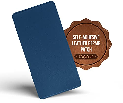 Leather Repair Patch Self Adhesive for Sofa, Car Seat – Blue 20×10cm | The original all‑in‑one leather repair kit by MastaPlasta – upholstery‑quality, made in the UK; no tools needed
