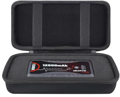 (Étui Uniquement) Aenllosi Étui de Rangement Rigide Compatible avec NEXPOW Booster Batterie Voiture 1500A, Housse pour Demarreur Batterie Voiture Jump Starter