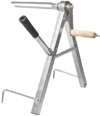 de manguera | Soporte plegable pesado y antideslizante, almacenamiento de manguera para patio, garaje, taller, césped, grifo, piscina, césped, patio, garaje, taller, jardín, grifo, piscina