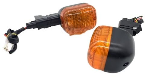 Intermitentes Moto Homologados,Intermitentes Led M Luz indicadora de señal de giro delantera/trasera for motocicleta, compatible con BMW F650GS 99-07 F650CS 01-05 F650 GS CS ST, lámpara intermitente(C
