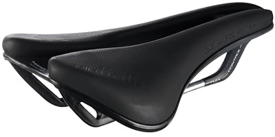 Selle Italia Model X Comfort Plus - Fahrradsattel, 100% nachhaltig, Gelkomfort, extra Polsterung, Superflow Aussparung – Größe L3, Schwarz