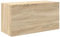 vidaXL Bad-Wandschrank Sonoma-Eiche 60x25x30 cm Holzwerkstoff, Bad-Hängeschrank, Hängeschrank Badezimmer, Wand-Badschrank, Hängeschrank Bad