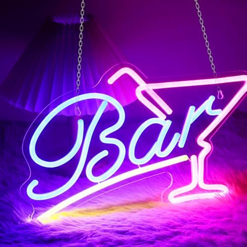 Cartel de neón para bar, USB, letrero LED personalizado, luz regulable, acrílico LED decorativo para casa, restaurante, fiesta, club