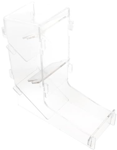 UPKOCH Torre Trasparente Per Dadi Da Gioco Da Tavolo Accessorio Resistente All Usura Con Ampia Capacità Per Rollaggio Sicuro Compatta e Leggera Per Party e Viaggi