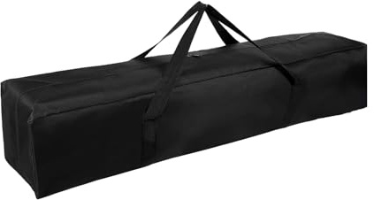 Stativväska 140x20x20 cm, Vattenavvisande Oxford Bärväska för Stativ, Ljusstativ, Tältstänger och Campingutrustning, Handväska för Stativ, Förvaringsväska (140cm)