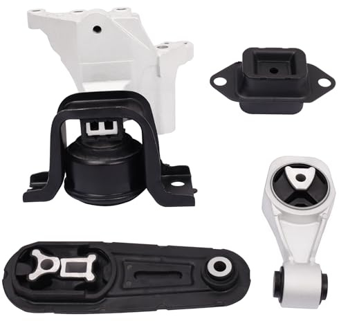 Engine Motor Transmission Mount Kit Compatible with 2013-2019 Sentra L4 1.8L AUTO CVT,Replace OE A7382 112201KG0A A7380 112101KC0B A7376 113501KC0A A4360 113601KA0A Set of 4