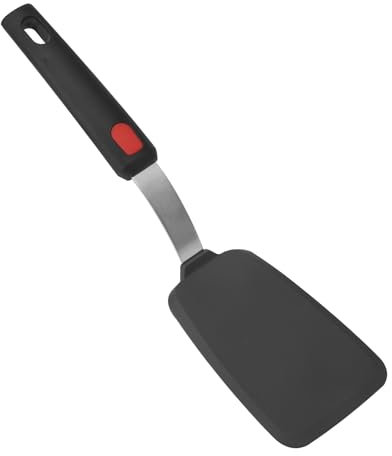 HENGBIRD Spatola Cucina, Spatola Silicone Cucina in Acciaio per Molle, Resistente al Calore Paletta Cucina, Flessibile Spatole per Pentole Antiaderenti, Attrezzi Cucina per Cucinare e Cuocere al Forno