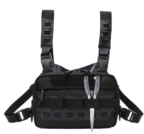 Arnés de plataforma de cofre, plataforma de cofre Bolsa multifuncional | Equipo de pesca de gran capacidad, accesorios portátiles de aventuras al aire libre para la c