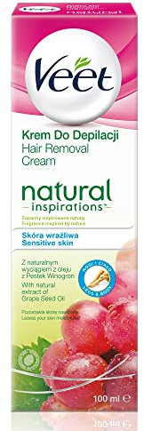 DEPIL. VEET NATURAL INSPIRATIONS CREMA DEPILATORIA 100 ML P. SENSIBILI IMPORT (03/21)