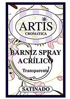 Dayka Barniz spray acrílico, acabado satinado, 400 ml