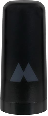 Midland MXTA25 3DB MicroMobile Compatible Gain Ghost Antenna - 3.5” Tall with 1.5” Base Diameter - Low Profile GMRS NMO Connection