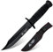 Freelander Messer Outdoor Survival, Jagdmesser Scharf Full Tang 5CR13 Stahl, Outdoor Messer Feststehend mit Nylon Scheide, Camping Messer für Outdoor, Bushcraft, Wandern, Geschenke für Männer