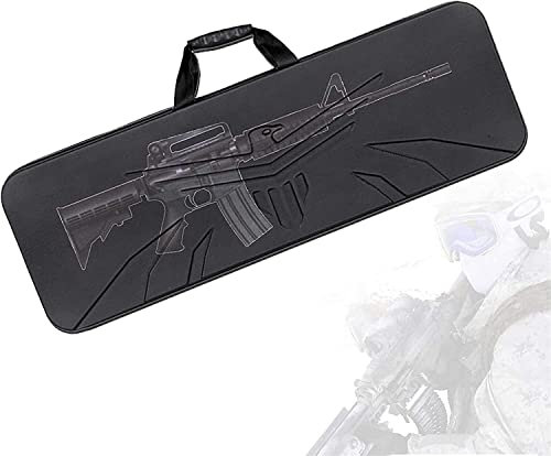 ANSNOW Étui Rigide Pour Fusil Tactique Avec Mousse, Boîte de Protection Pour Fusil Tactique, Sac Rigide Pour Fusil D'Appareil Photo, Stockage D'Équipement de Chasse Et de Sport/Un/65 * 30 * 10Cm
