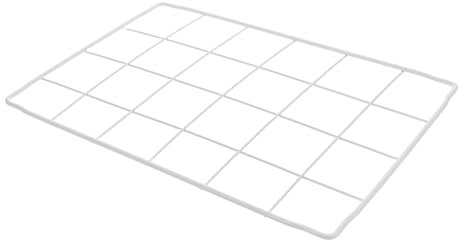 HOMOBABE Divisores De Congelador Ajustables Diseño De Rejilla Ventilada para Organización De Alimentos y Bañeras De Almacenamiento para Congelador Horizontal y Profundo