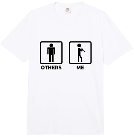 Horaire Amusant clarinettes Amoureux des clarinettes Comfort Colors Adult Heavyweight T-Shirt