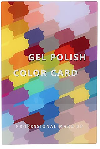 Livre de nuancier des ongles, beau livre d'affichage de vernis à ongles professionnel pour femmes pour filles pour magasin de beauté pour magasin de manucure