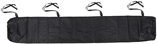 GEBIN Funda Protectora para Toldos Jardín para Patio, Funda para Cubierta de Toldo Protección Solar Cubierta Impermeable para el Polvo Bolsa de Almacenamiento de Toldo (Negro,2.5M / 8.2Ft)